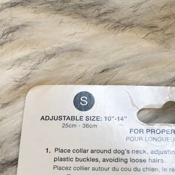 New ED Ellen Degeneres Small Dog Puppy Fair Isle Reindeer Christmas Scarf Collar - Picture 5 of 7